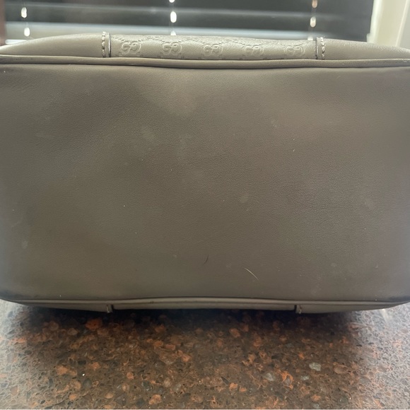 Gucci Gray Microguccissima Bag with Crossbody Strap - Picture 16 of 16